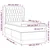 Vidaxl Box spring postelja z vzmetnico modra 100x200 cm blago
