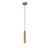 ITALUX PND-33574-1-WD - Luster na sajli FILANO 1xG9/5W/230V braon