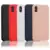 Maska Velvet touch za iPhone XS Max bela