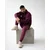Innovation X Muški Komplet Bordo (Duks Half Zip)