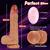 SuperLove Realistic Thrusting & Heating 3in1 Silicone Dildo with Remote Flesh