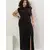 Trendyol Curve Ženska haljina Tbbss25Ah00052, Crna