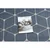 eoshop Preproga FLAT 48721/591 SISAL - 3d kocka modra ( - Velikost: 200x290 cm)