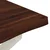 vidaXL Jedilna miza z naravno robom 120 x 80 x 75 cm
