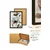 Wallity Uramljena slika Huhu478S, 30x40 cm , 3 dela