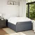 Vidaxl Box spring postelja z vzmetnico temno siv 120x190 cm žamet