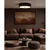 Open Design OR86591 - Plafonsko svetlo ZALINDRO 6xE27/15W/230V prečnik 74,5 cm crna