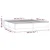 vidaXL Box spring posteljni okvir moder 200x200 cm blago