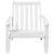 Vrtne Adirondack stolice 2 kom bijele 75x77x77 cm od borovine