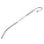 SuperLove Stainless Steel Beaded & Curved Urethral Dilator with Silicone Glans Ring