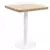 Bistro stol svjetlosmeđi 60 x 60 cm MDF