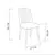 HANAH HOME Trpezarijski set Costa 1053 2 AB