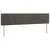 vidaXL Box spring postelja z vzmetnico temno siv 120x190 cm žamet