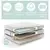 Kremno bela boxspring postelja s prostorom za shranjevanje 200x200 cm Blend – Maison de Reve