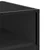 TV ormarić crni 61x40x46 cm Konstruirano drvo i metal
