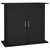 Greatstore Stojalo za akvarij črno 81x36x73 cm inženirski les