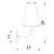 Zidna lampa TORTOLA 2xE14/15W/230V braon/krem