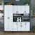 Hanah Home Komoda 180x198,6x40cm Bela