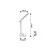 Rabalux Lampa Jacey, LED 6W, H49cm