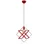 Opviq Luster 2605793, Crveni