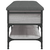 Klupa za cipele siva boja hrasta 102x42x45 cm konstruirano drvo