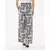 Mexx Ženske pantalone MF007004661W, Široke nogavice, Crno-bele
