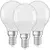 Komplet 3x LED žarulje P45 E14/4,9W/230V 3000K - Osram
