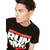 Mister Tee Majica Run DMC, črna