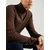 JACK & JONES Pulover JJEEmil  temno rjava