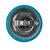 Salt grinder, 10 cm Bistro, Pacific Blue - Peugeot