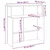 Recepcijski stol 100x50x103,5 cm konstruiranog drva