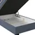 Box Krevet Maya C 100/200 cm , sivo-plava