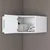 Hanah Home nadgradni element za ormar BA265, 91 cm, beli