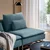 SÖDERHAMN Sofa dvosed, s lenjivcem s rukohvatom/Fridtuna tamnosiva-plava