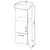 Ormarić Evelin E 1021 Gray/Oak 574020