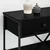Konzolna stolica Crni hrast 75 x 34,5 x 75 cm boja drva
