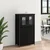 Highboard Crni hrast 62 x 32 x 106,5 cm Konstruirano drvo