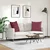 Jastučići za sofu 2 pcs Vinska crvena 80 x 80 cm tkanina