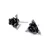 Uhani ALCHEMY GOTHIC - Ring O Roses - Kositer - E447