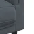 3-dijelni set sofa s jastucima tamnosivi baršunasti