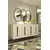 HANAH HOME Komoda Rany 150 White Gold