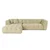 ATELIER DEL SOFA Ugaona garnitura Cady Corner Left Green