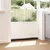 Držač četke za vrata 2 pcs Srebrno 100 cm Aluminijski legura