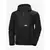 Grey-black mens sports jacket HELLY HANSEN Rig Rain Jacket