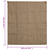 Jutene vreće 5 kom 100 x 110 cm 100 % juta 340 g/m2