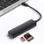 shumee USB-C HUB 5v1 adapter USB 3.1 SD/TF adapter za Windows/Mac/Steam