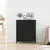 Kreveta Crni hrast 70 x 30 x 80 cm Konstruirano drvo