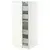 METOD / MAXIMERA Visoki element s fiokama, bela/Vallstena bela, 60x60x140 cm