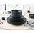 Creatable Jedilni Servis Unico Black, 12-Delni