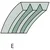 Klinasti jermen kosilnice 25,4 x 2580 mm, tip E
